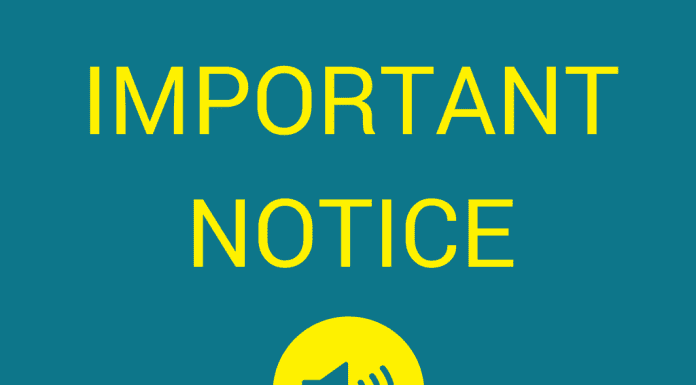 Important notice from Wrexham Council