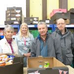 Gearing up for Christmas at the Foodbank
