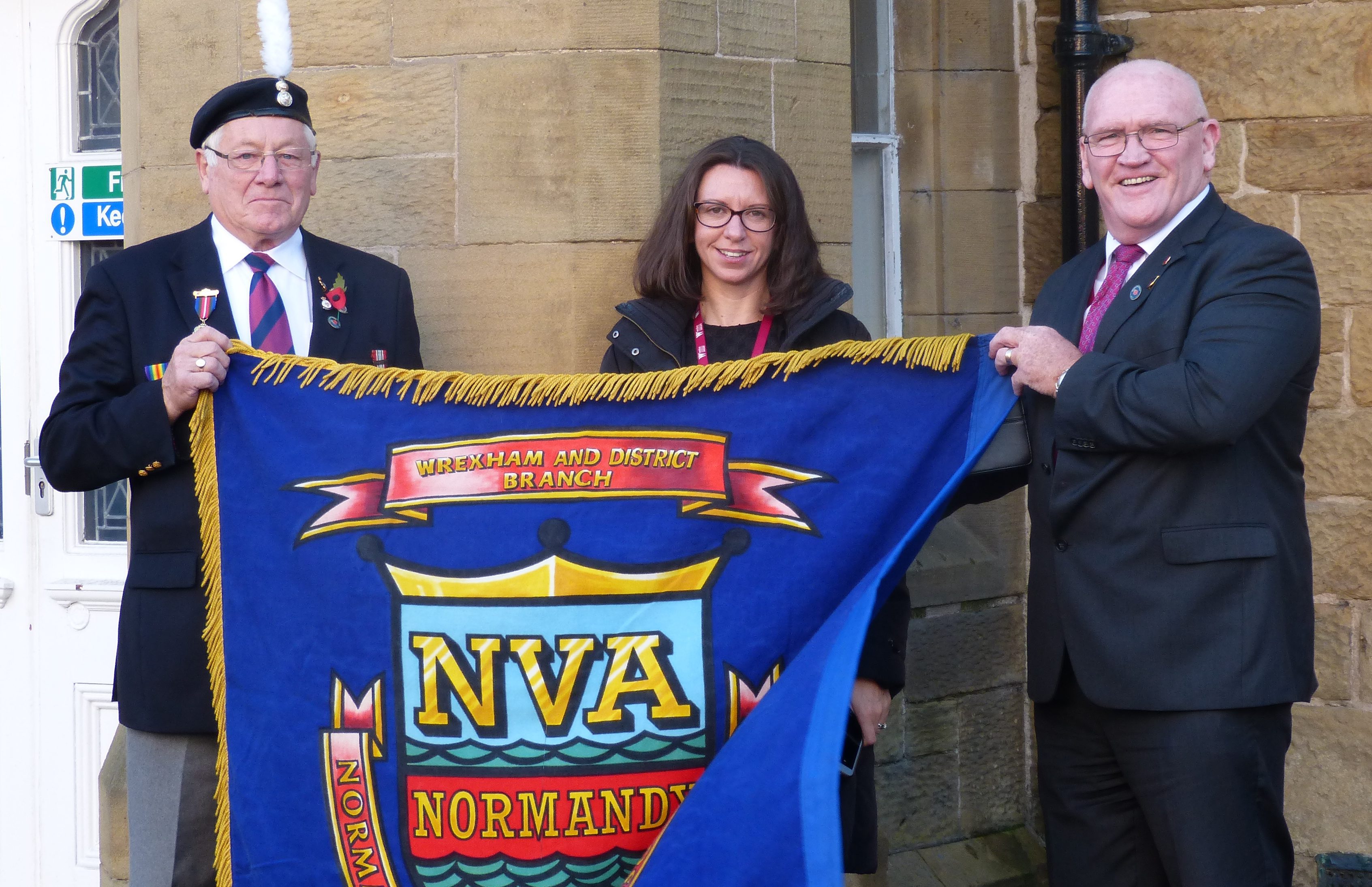 Veterans standard given to Museum