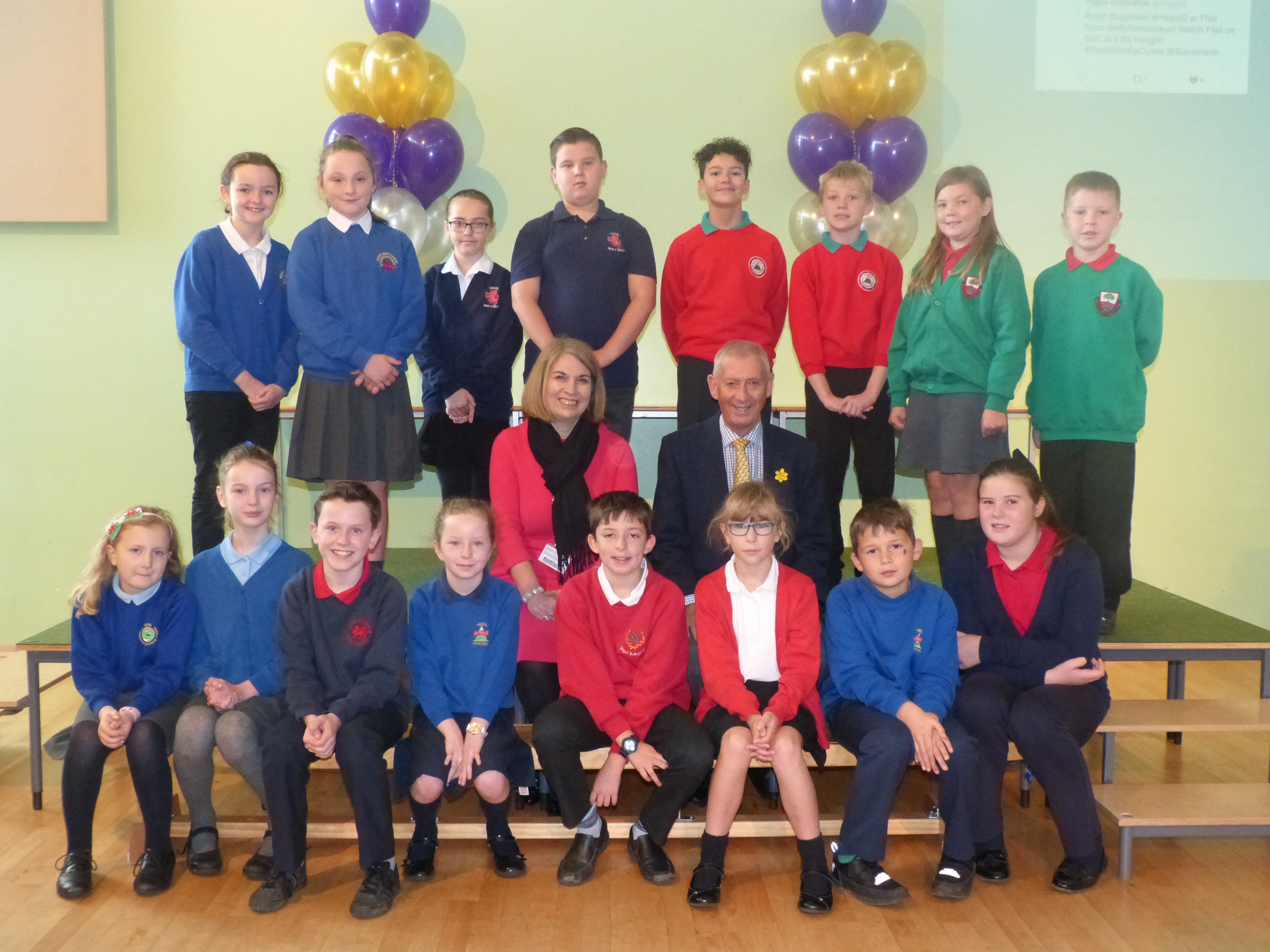 Welsh language accolades for primary schools