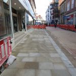 Town Centre Works Continue as area closes to traffic