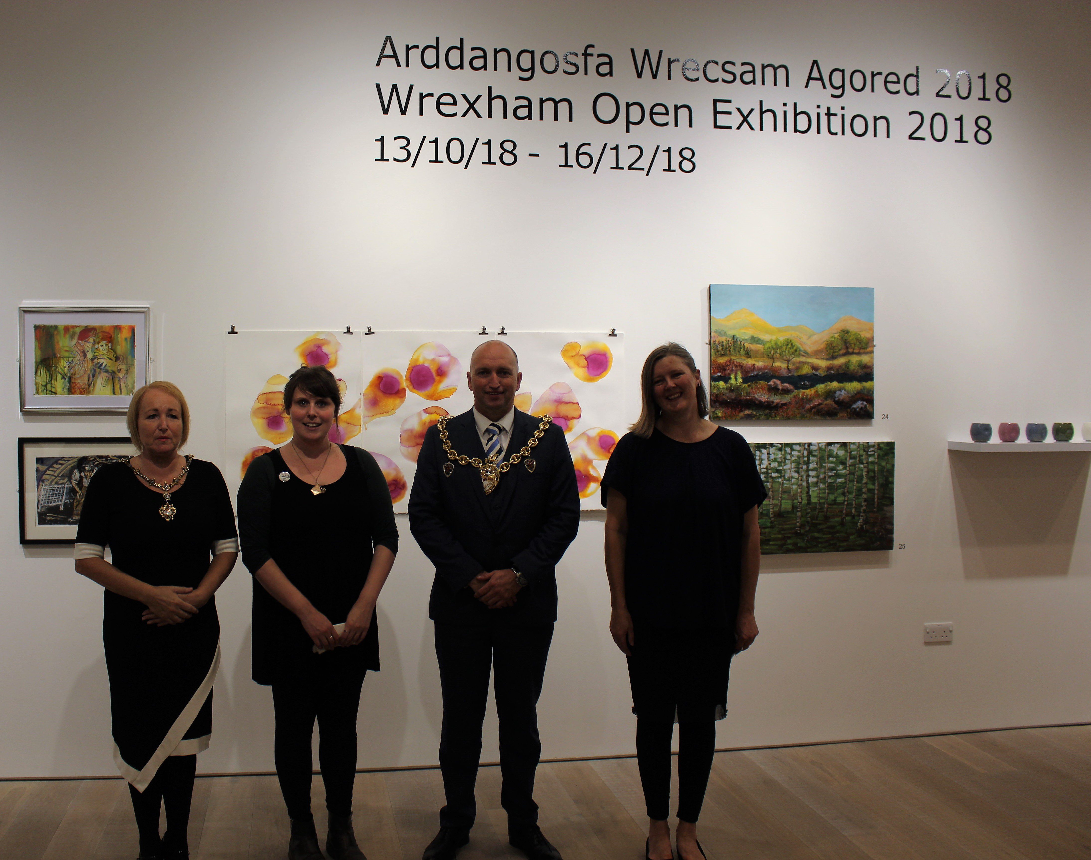 Art that's for everyone - Hundreds flock to the Wrexham Open's first night