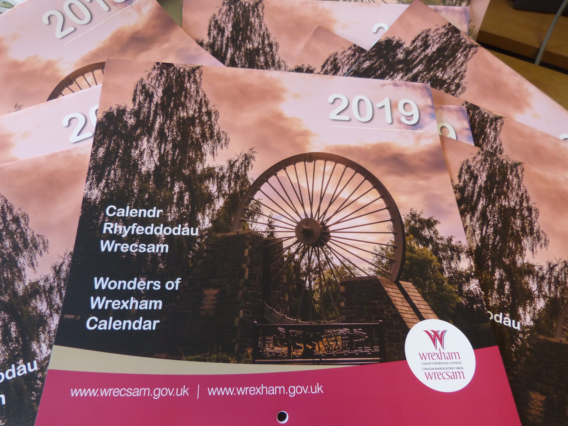 Wonders of Wrexham Calendar now on sale