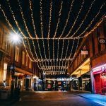 Christmas in Wrexham town centre