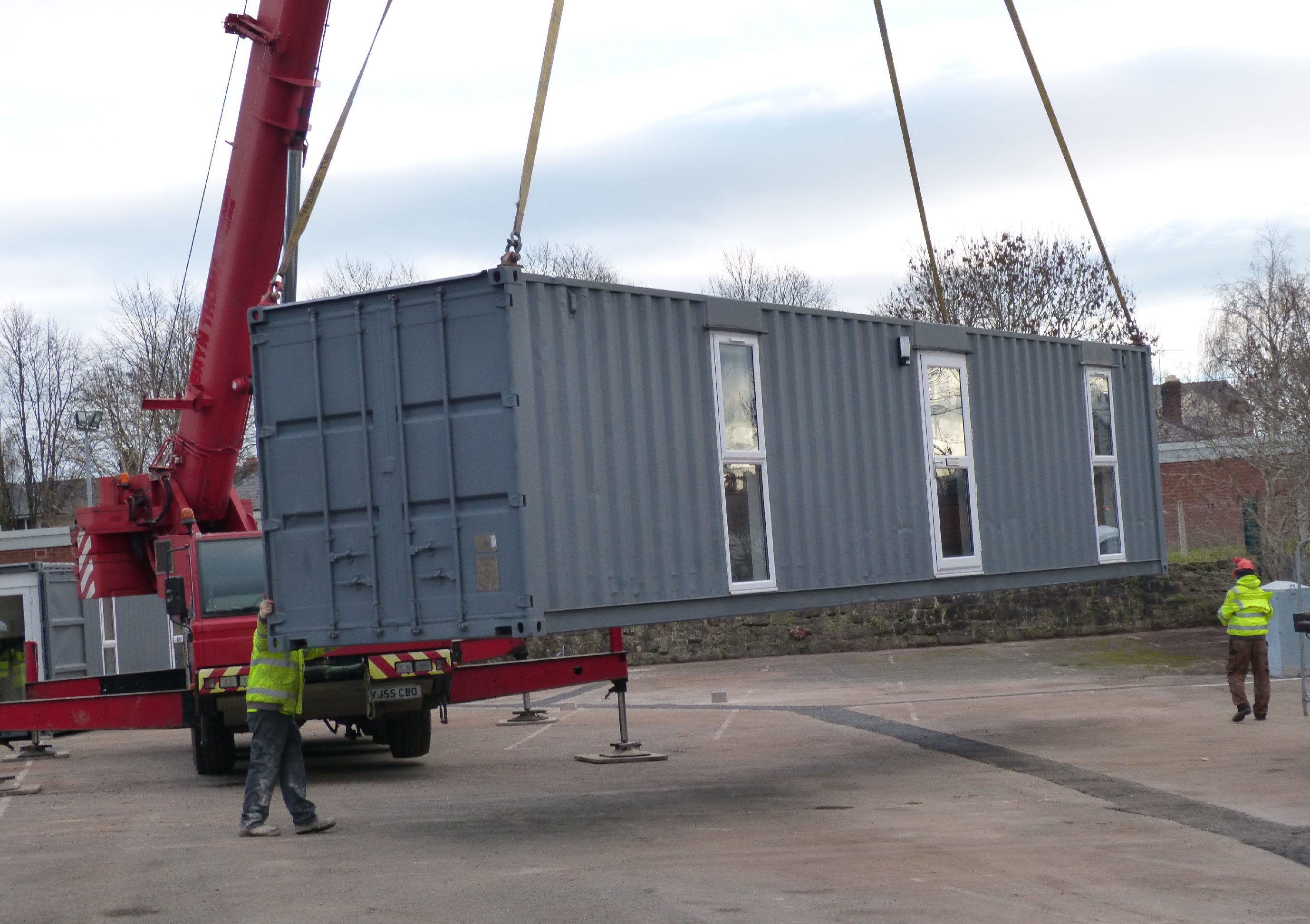 New modular homes will "give support to those who need it most"