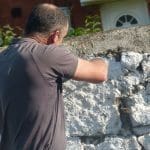 VIDEO: Trainees get to grips with lime mortar