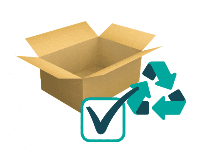 Cardboard paper recycling box boxes