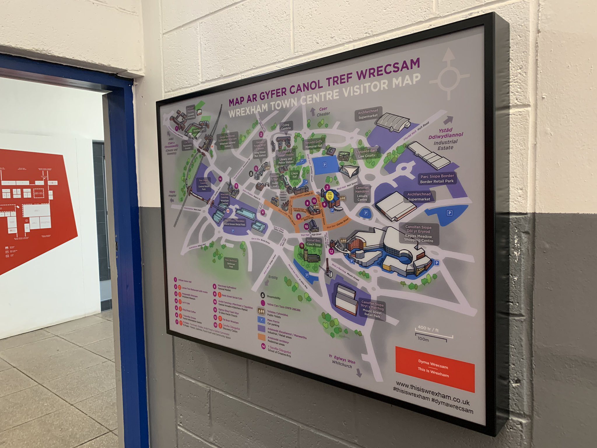 New Town Centre Maps Installed to Help Visitor Experience