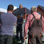 VIDEO: Trainees get to grips with lime mortar