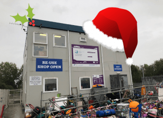 Reuse shop Christmas Recycling