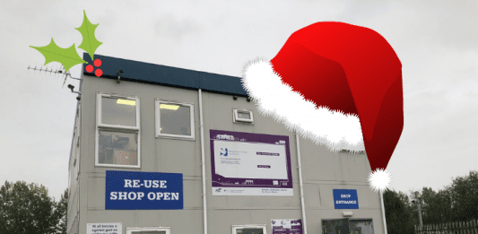 Reuse shop Christmas Recycling