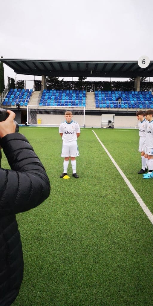 Bryn Alyn side train on Real Madrid's home turf