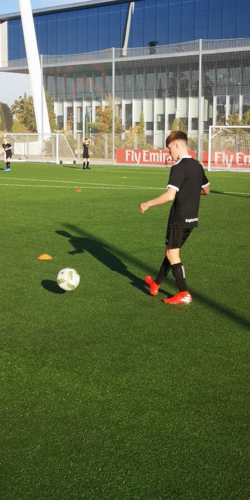 Bryn Alyn side train on Real Madrid's home turf