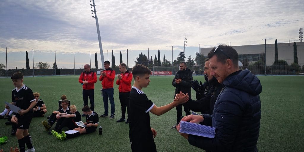 Bryn Alyn side train on Real Madrid's home turf