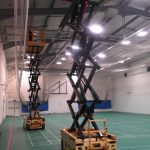 LED upgrade at school’s dual-use sports centre is de-LIGHT-ful