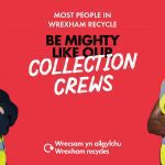Be Mighty like our collection crews…Be Mighty. Recycle.