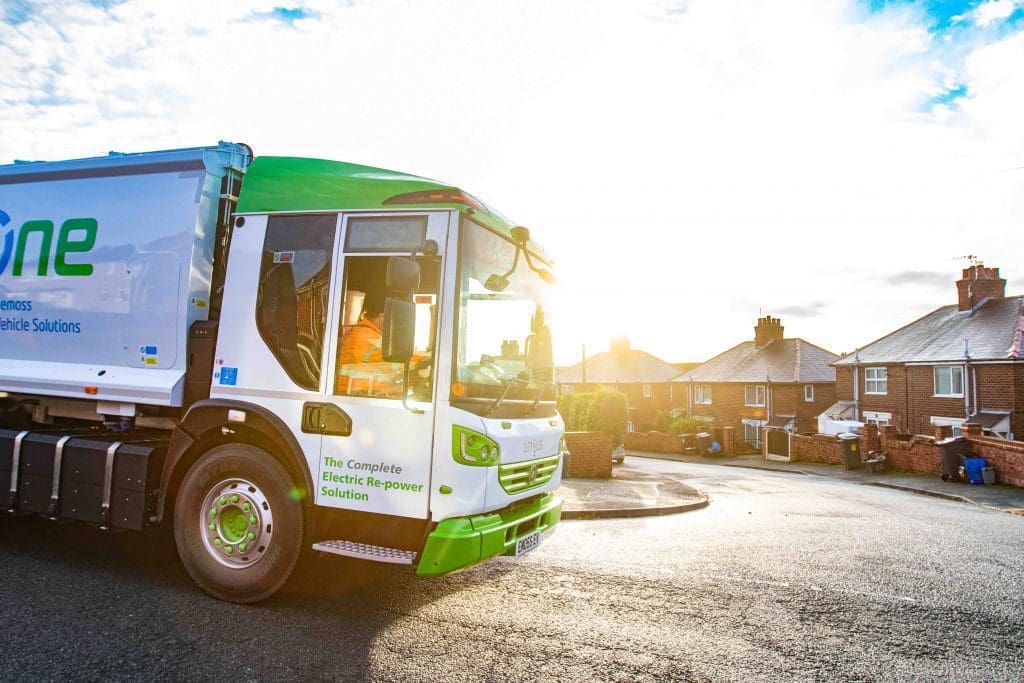 Cleaner and quieter…council tests out new electric bin wagon Wrexham