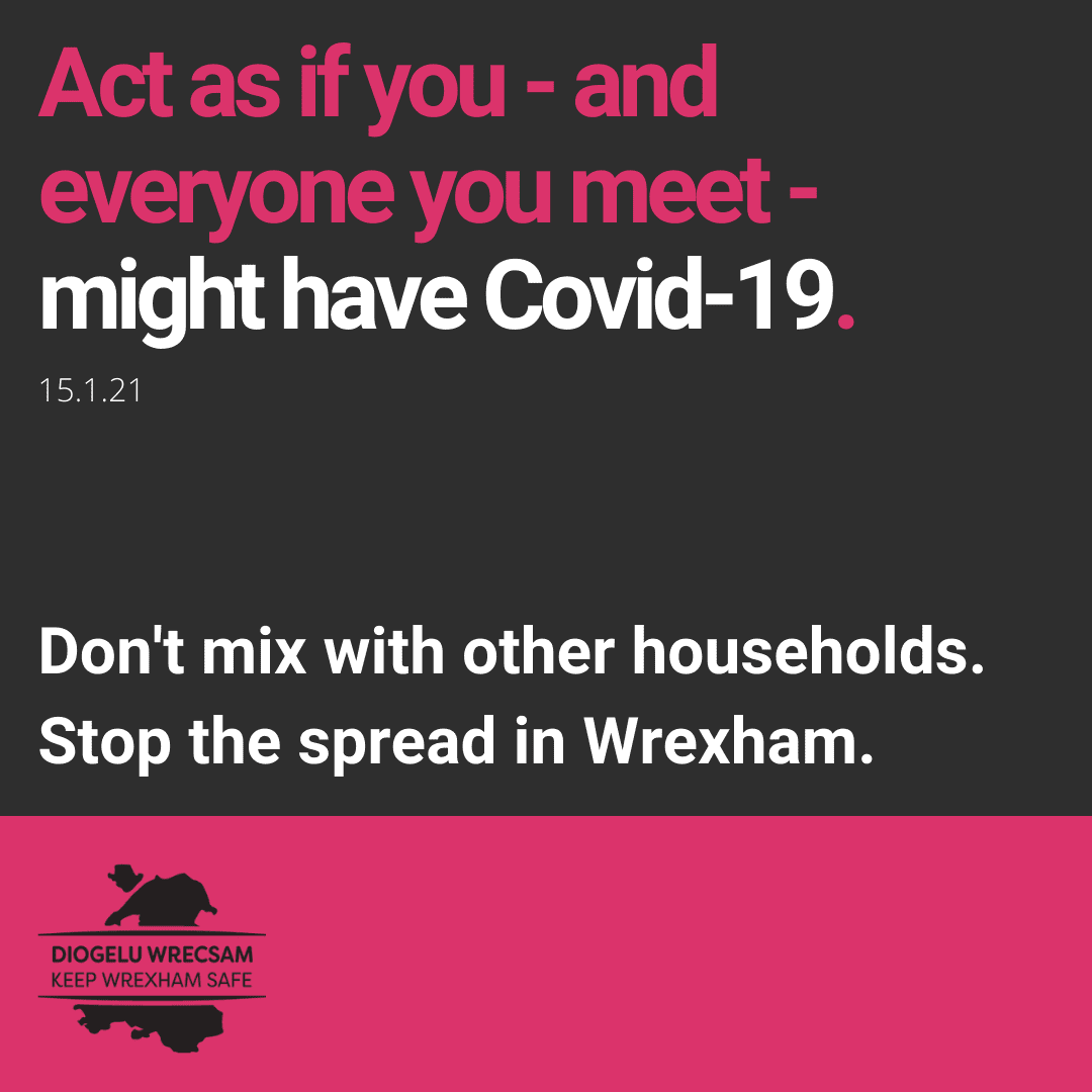 Act as if you and everyone you meet might have Covid-19
