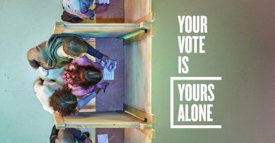 Your vote is yours alone