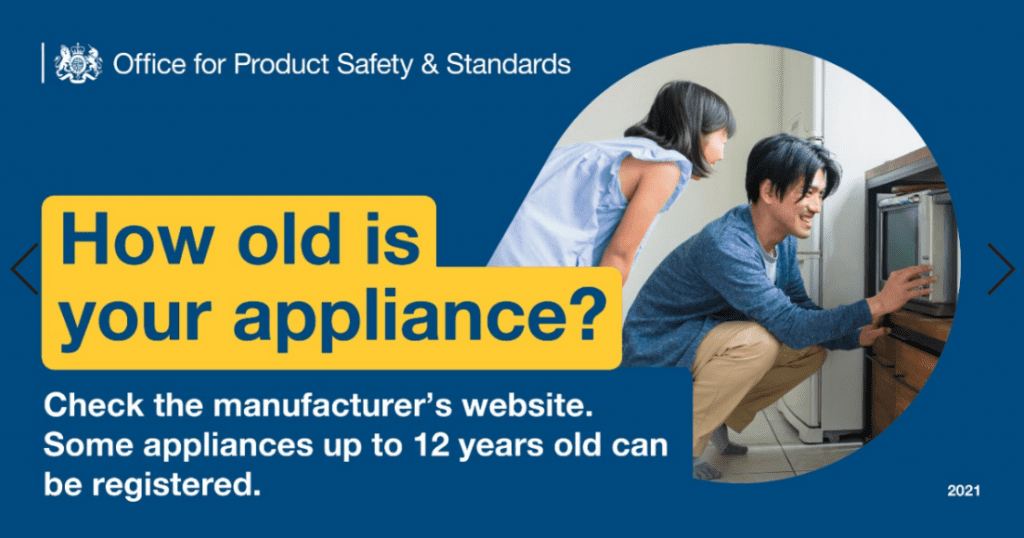 Registering your household appliances will help to keep you safe news