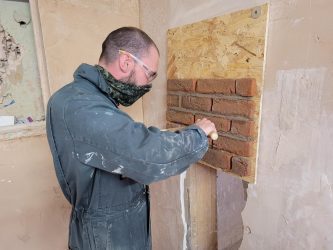 Traditional Building Skills Programme course leads to apprenticeship opportunity.