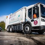 Electric refuse vehicle now operating in Wrexham
