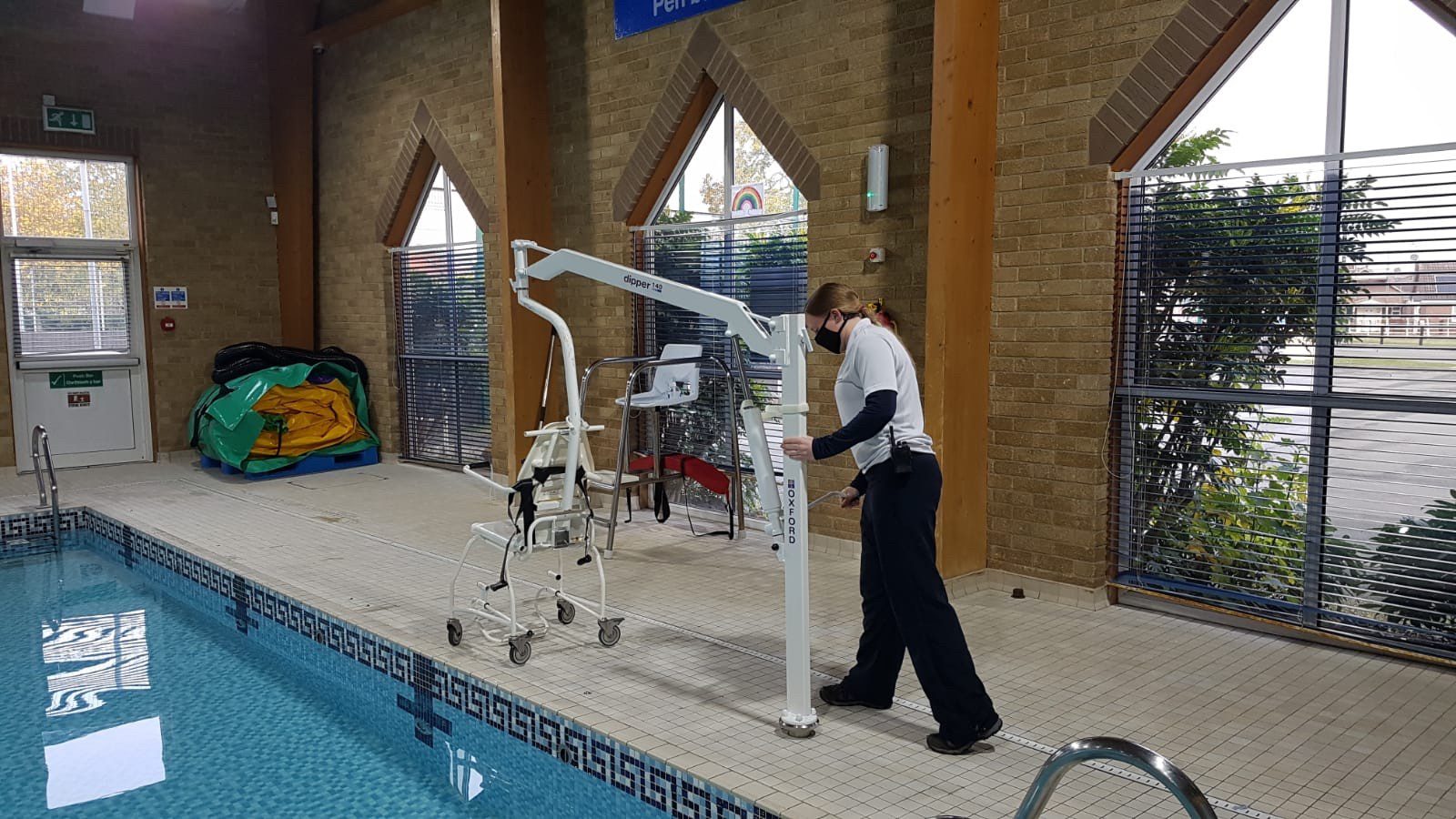 New hoists installed at Waterworld and Chirk sites