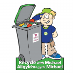 Recycle with Michael logo