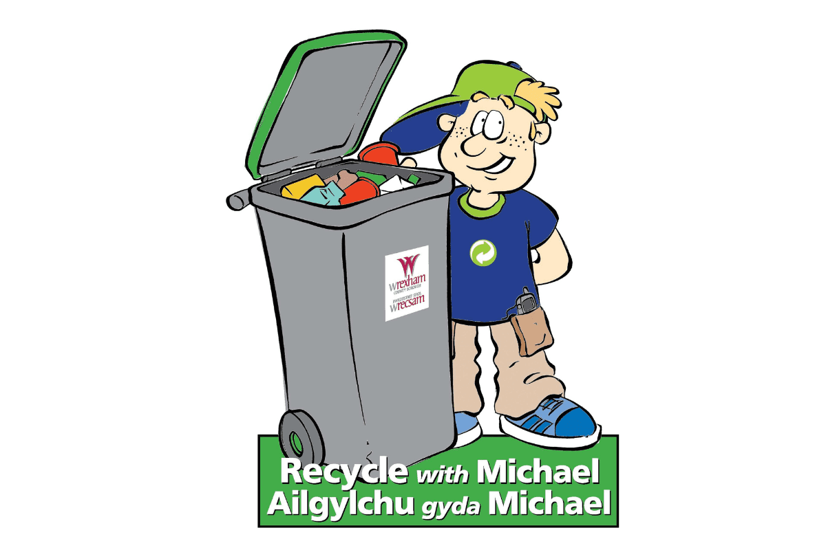 Recycle with Michael logo