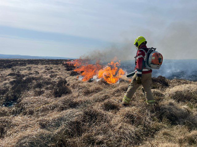 Fire and Rescue Service issue warning of a heightened risk of grass fires during hot and dry weather