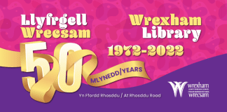 Wrexham Library anniversary
