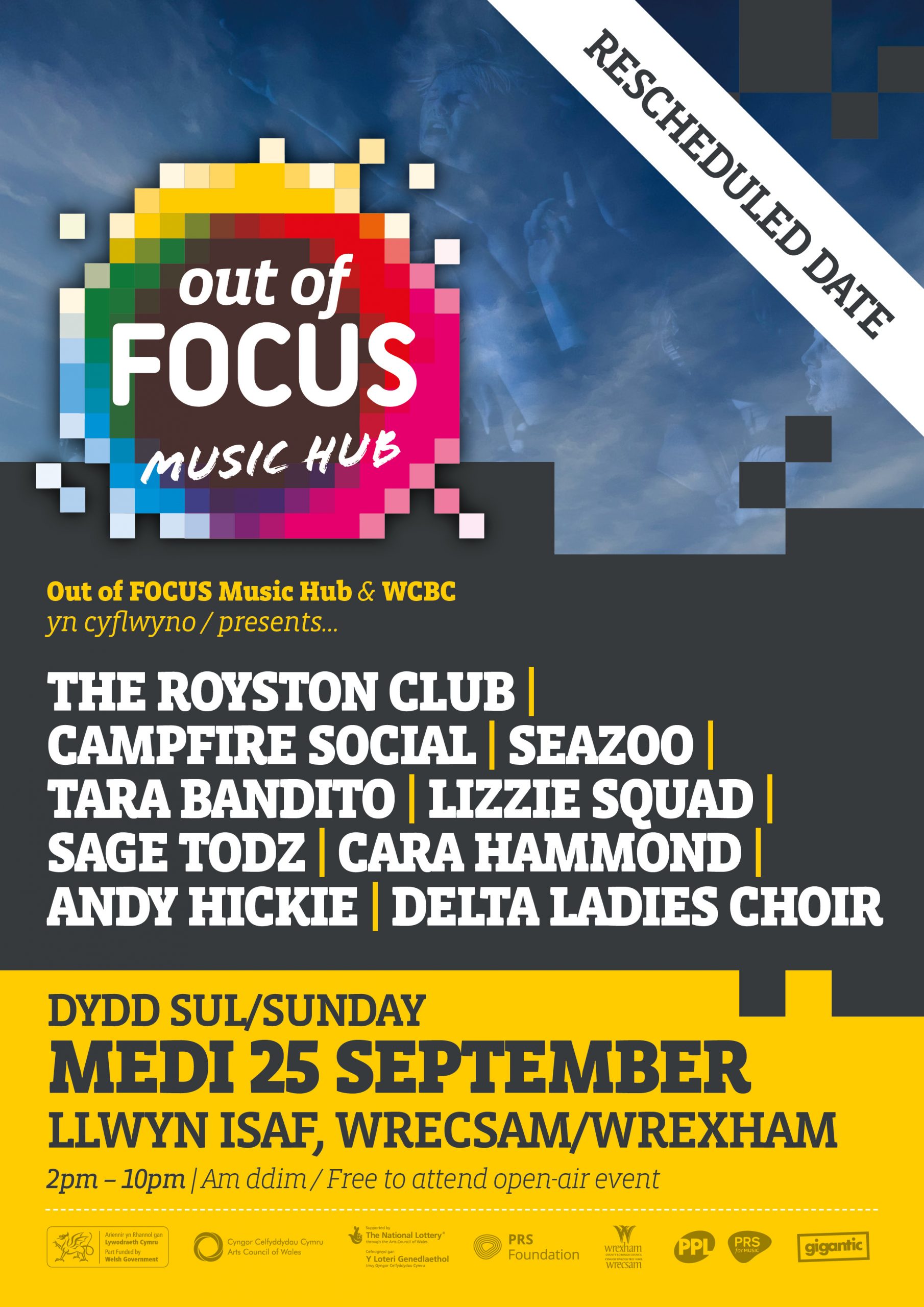Fantastic music event lined up for Sunday 25 September!