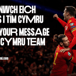 Send your message to the Cymru Team!