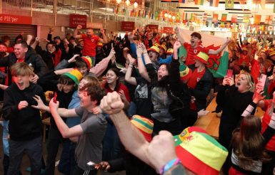 Fan Zones in Wrexham - what a night!