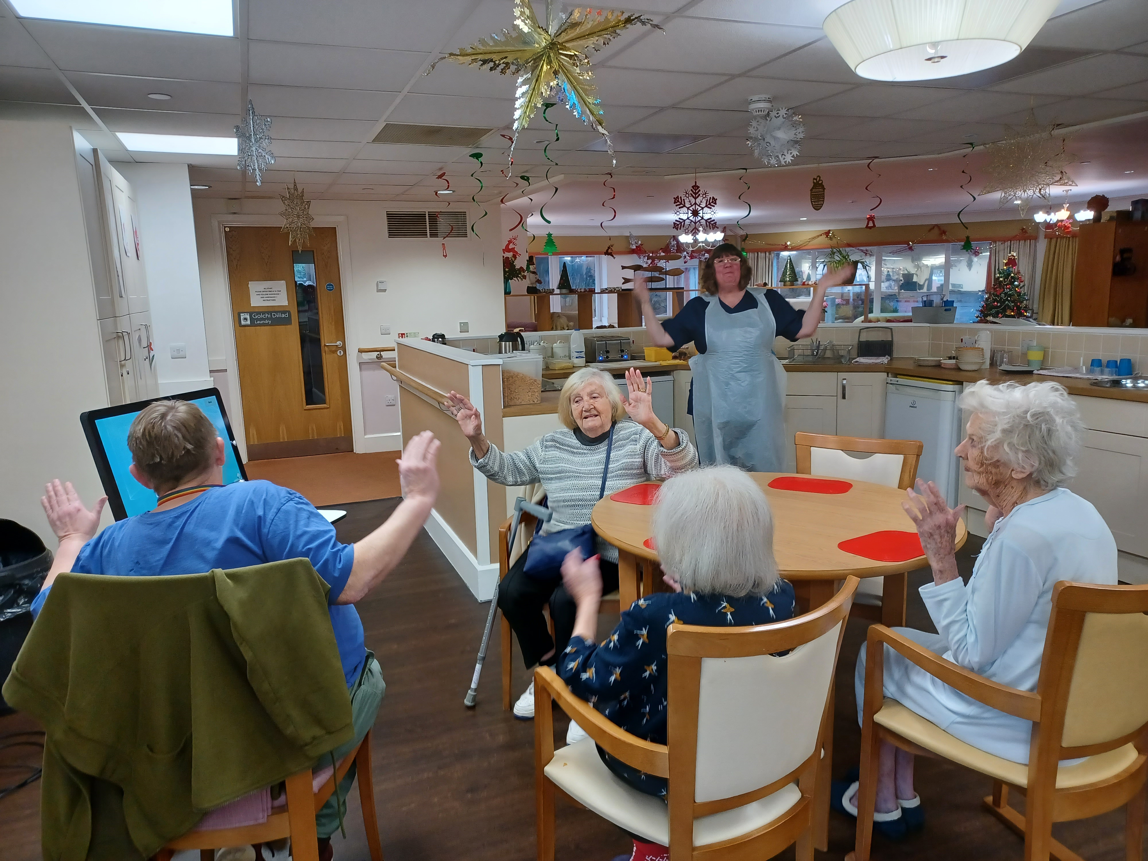 Seven care homes across Wrexham win awards for using reminiscence software