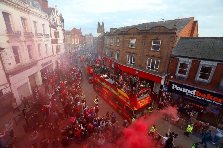 Wrexham AFC promotion victory parade
