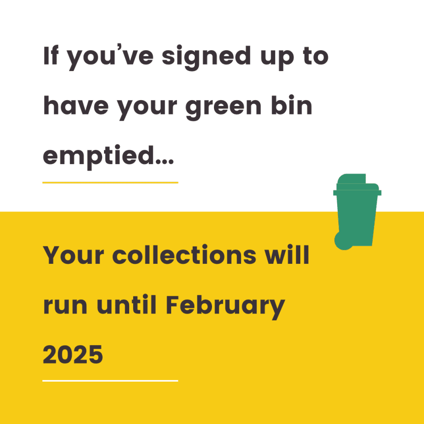 Green bins Wrexham