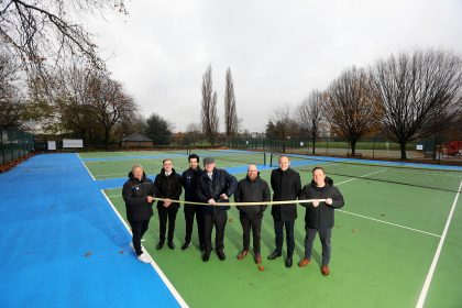 Bellevue park tennis courts officially opened after renovation 