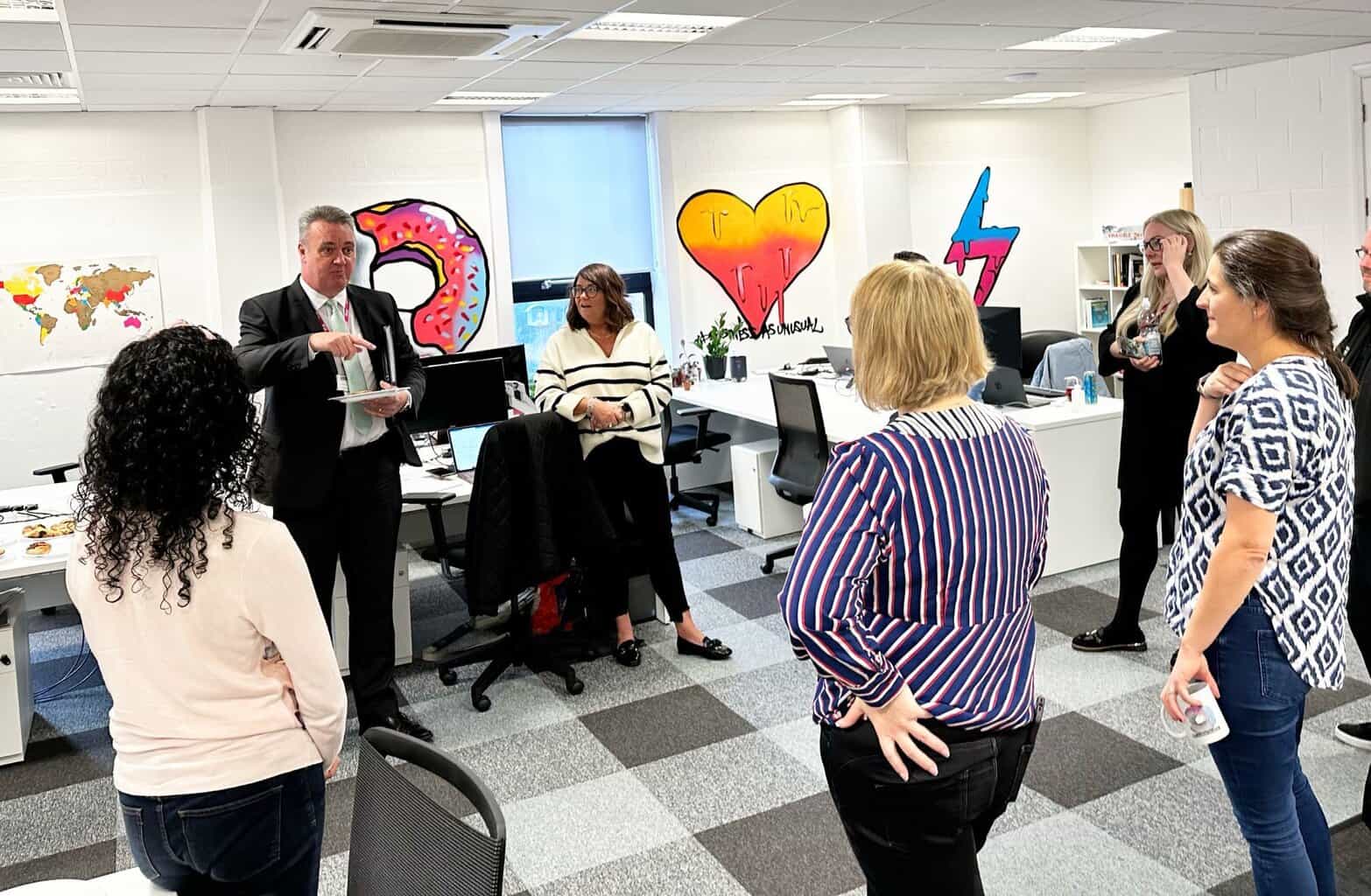 Councillor Nigel Williams visits The Uncommon Practice