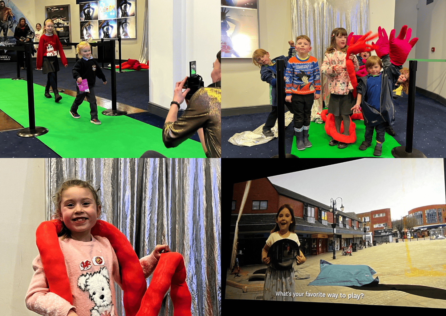 Wrexham children attend grand premiere of their own movie