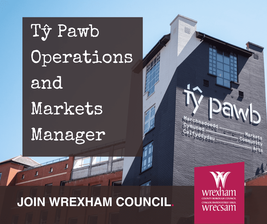 Job Opportunity: Tŷ Pawb Operations and Markets Manager