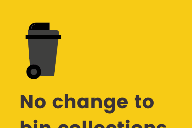 No change to bin collections over Easter