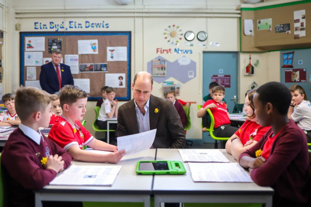 Pictures from Royal visit to All Saints School