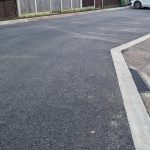 New parking spaces