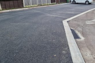 New parking spaces