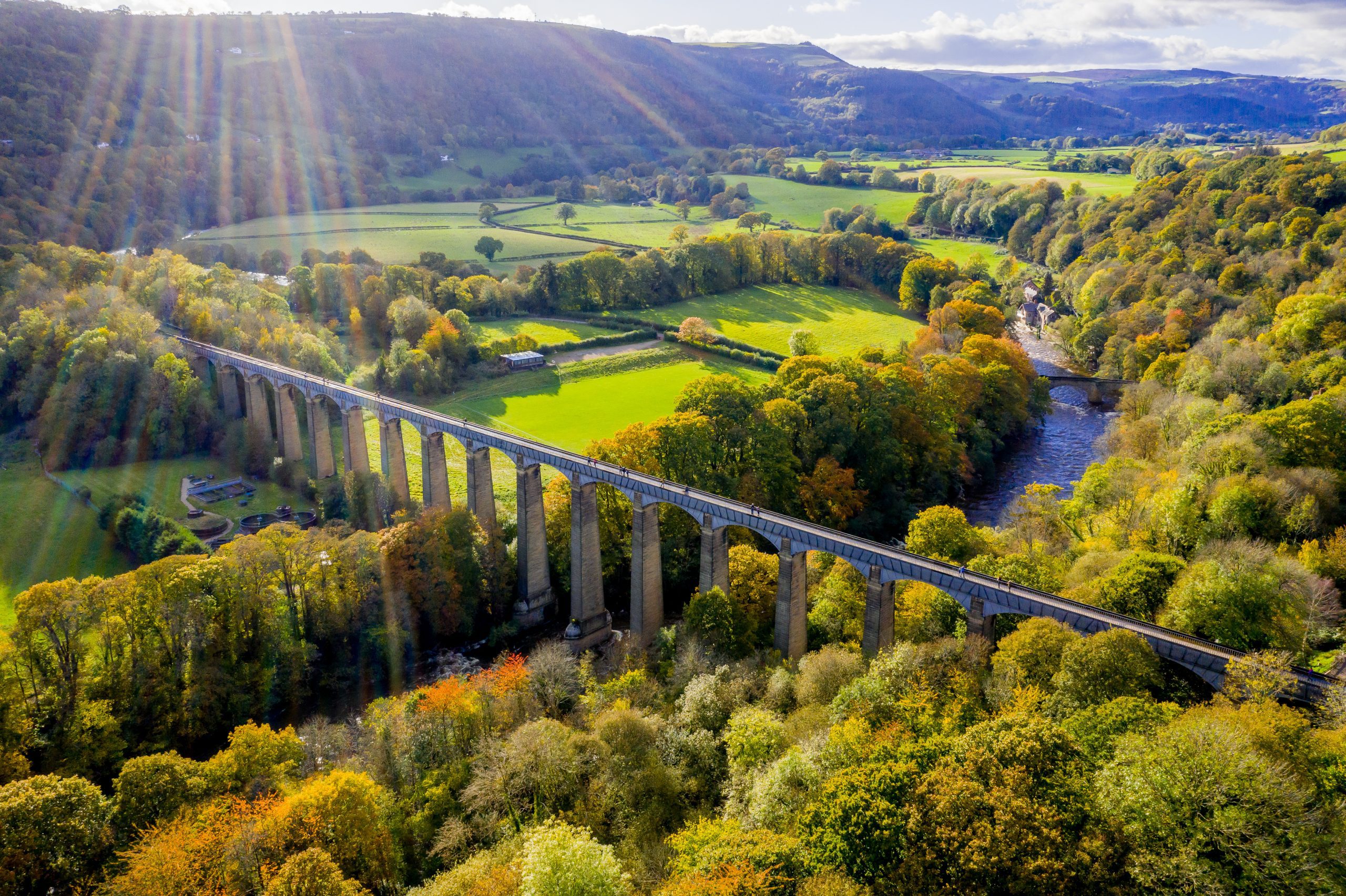 Pontcysyllte aqueduct and canal