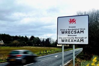 New Wrexham City Gateway Signage Installed