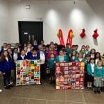 Schools create stunning patchworks inspired by the Wrexham Tailor’s Quilt