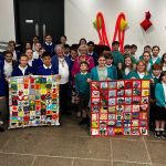 Schools create stunning patchworks inspired by the Wrexham Tailor’s Quilt