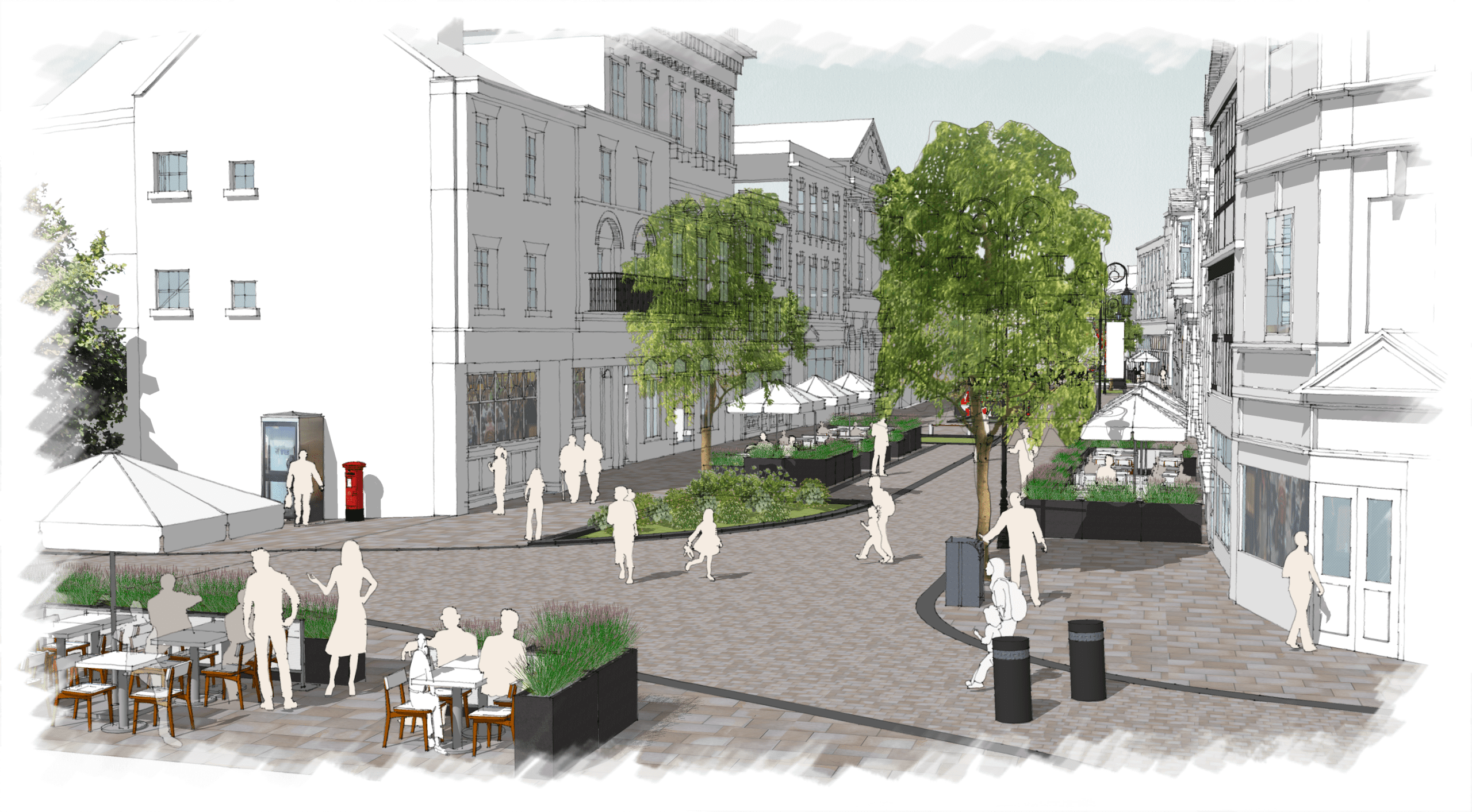 Wrexham City Centre Environmental Improvements